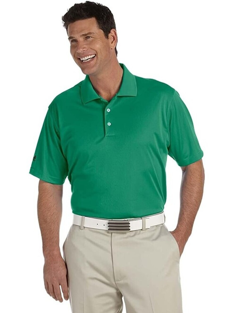 Adidas Mens Golf Climalite Basic Polo Shirt Size M